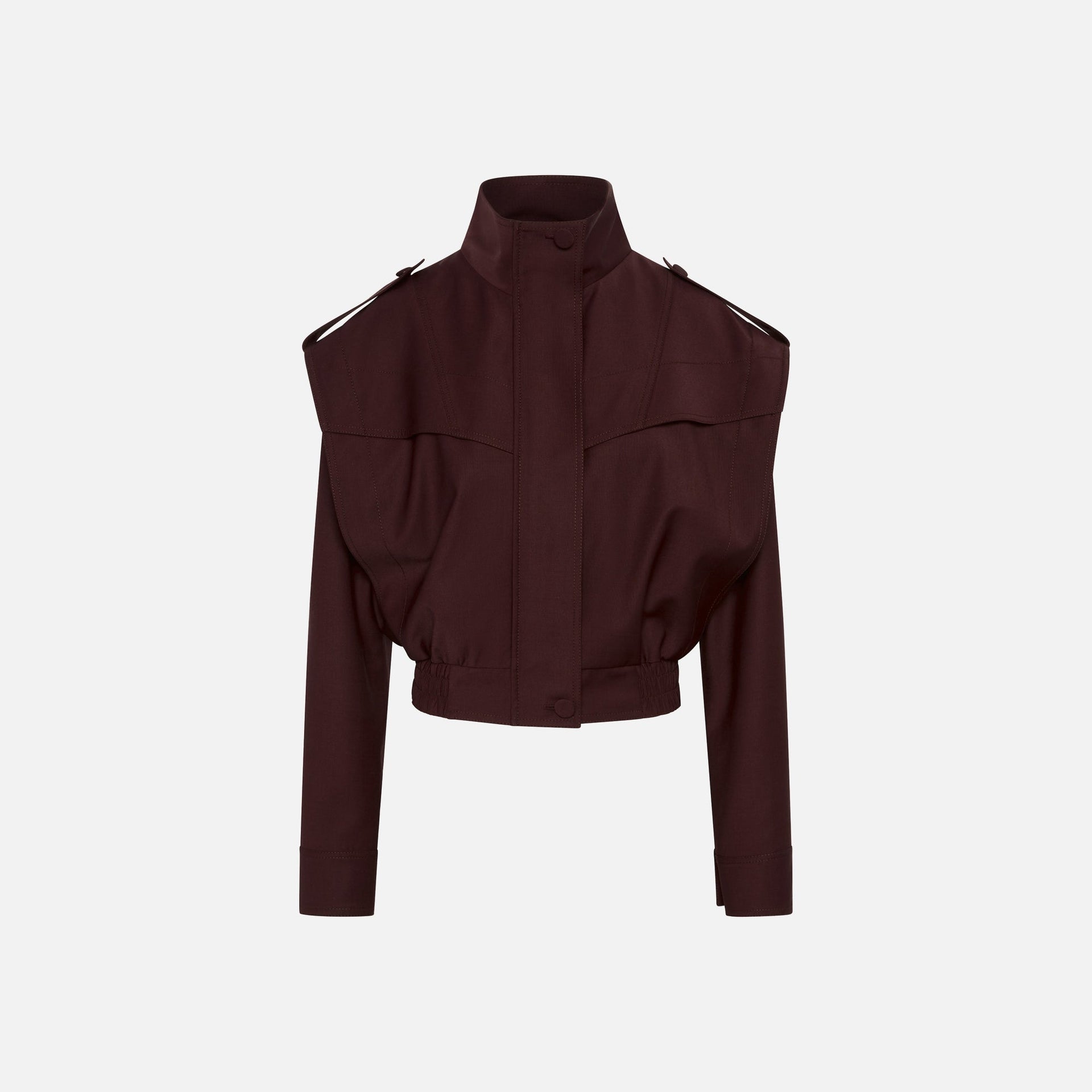 Aya Muse Salas Jacket - Burgundy