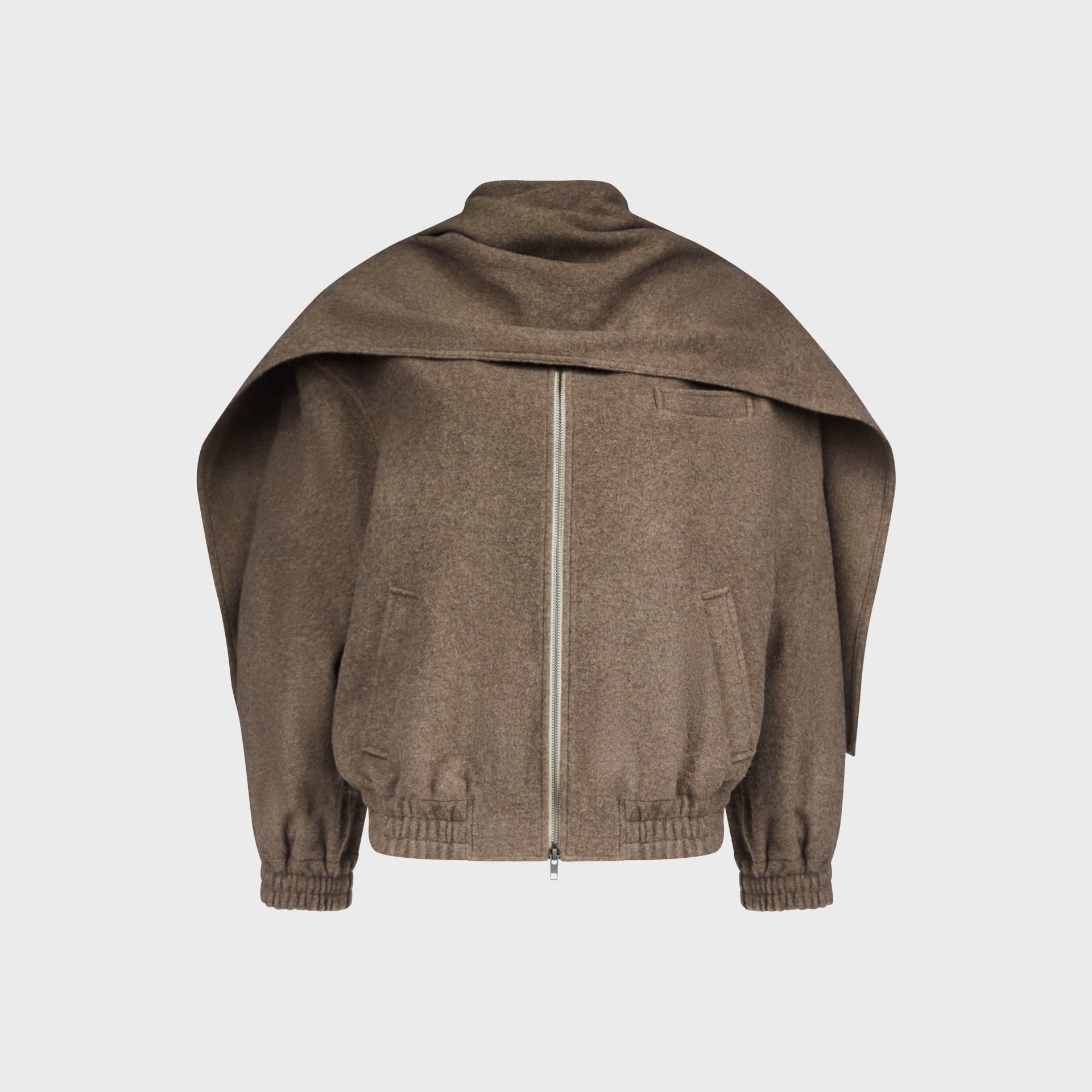 Aya Muse Tuli Jacket - Ash Brown