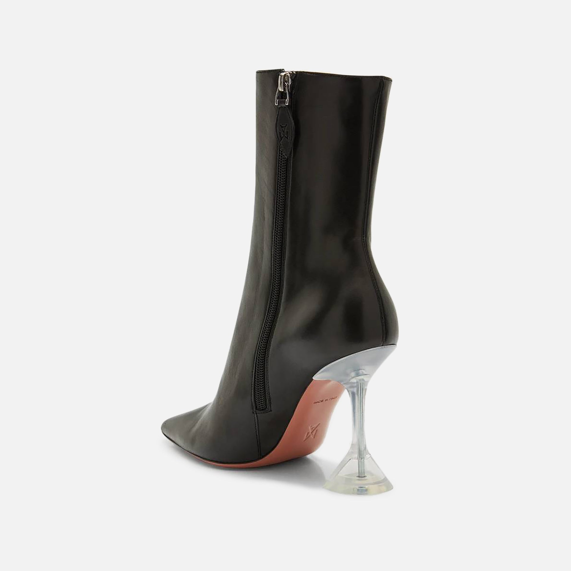 Amina Muaddi Giorgia Bootie - Black