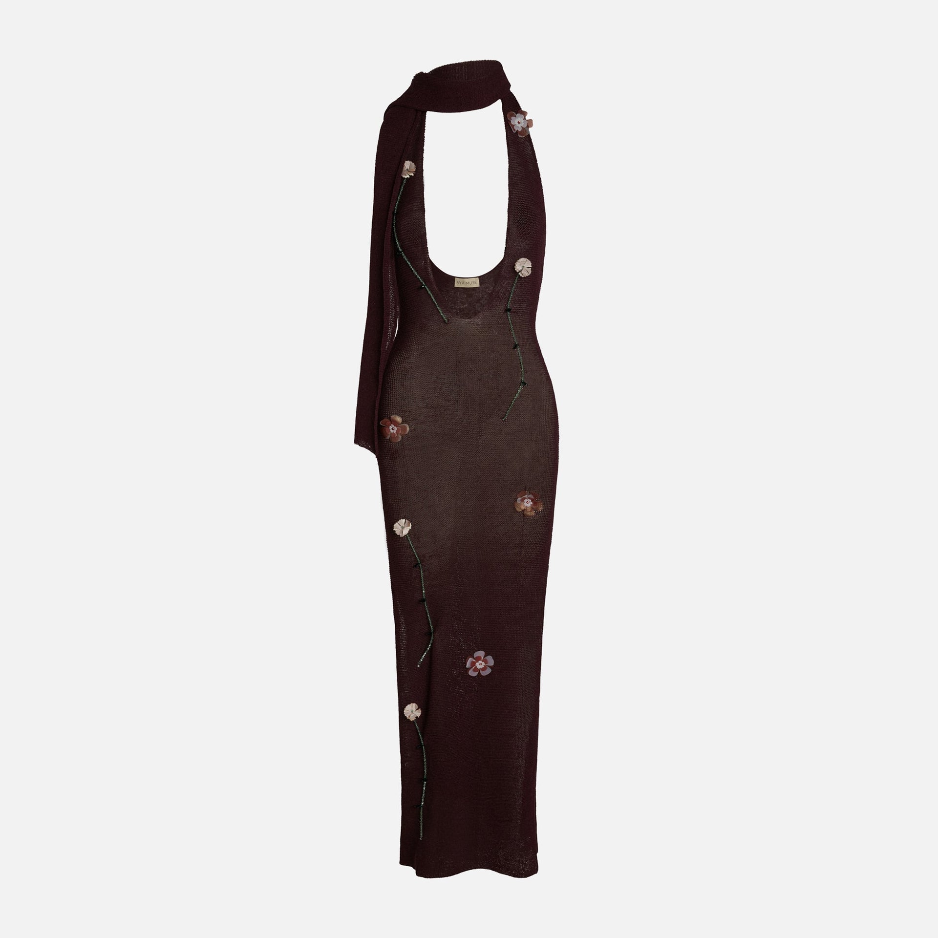Aya Muse Cassi Dress - Merlot Kith Europe Aya Muse Cassi Dress - Merlot Kith Europe