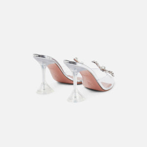 Amina Muaddi Rosie Glass Slipper 95 Plexi Heel PVC Transparent - Clear