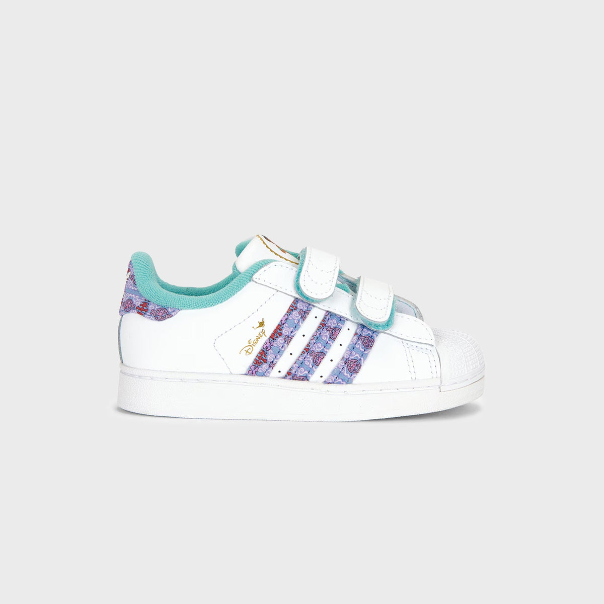 adidas x Disney TD Princess Superstar II Comfort Closure - Cloud White / Supplier Colour / Gold Metallic