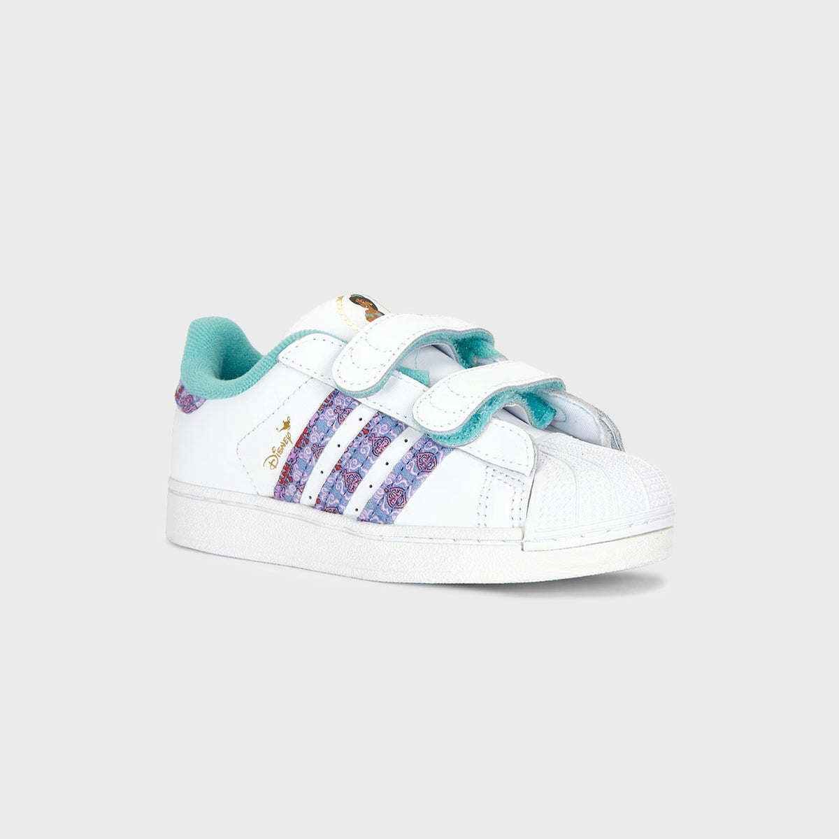 adidas x Disney TD Princess Superstar II Comfort Closure - Cloud White / Supplier Colour / Gold Metallic