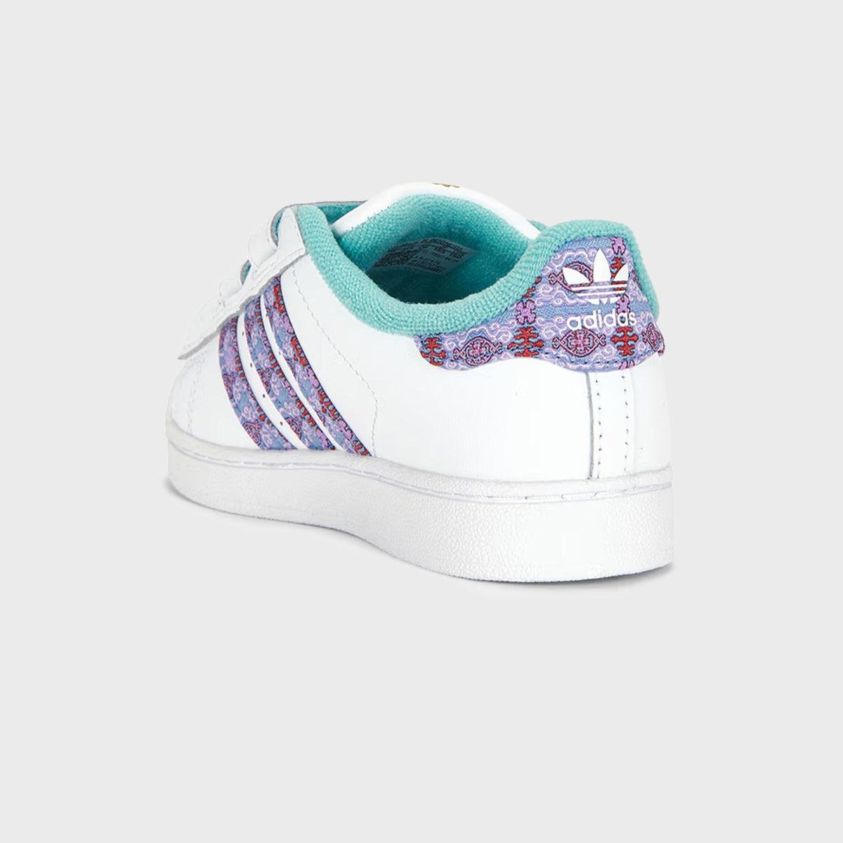 adidas x Disney TD Princess Superstar II Comfort Closure - Cloud White / Supplier Colour / Gold Metallic