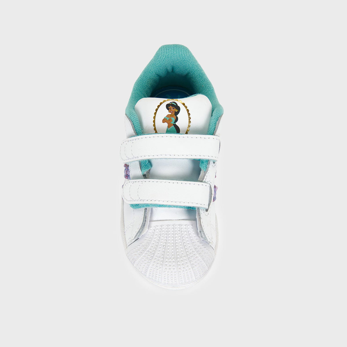 adidas x Disney TD Princess Superstar II Comfort Closure - Cloud White / Supplier Colour / Gold Metallic