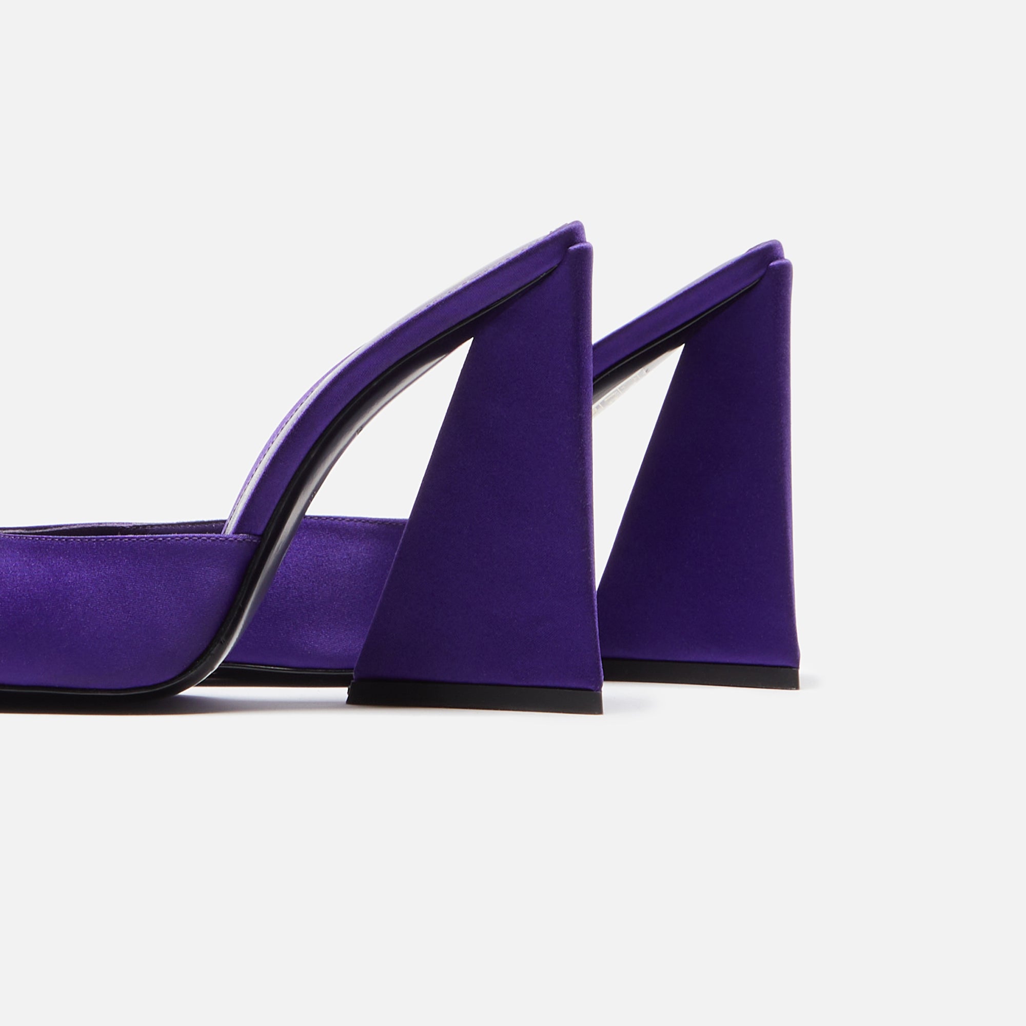 The Attico Devon Mule - Raso Purple – Kith Europe