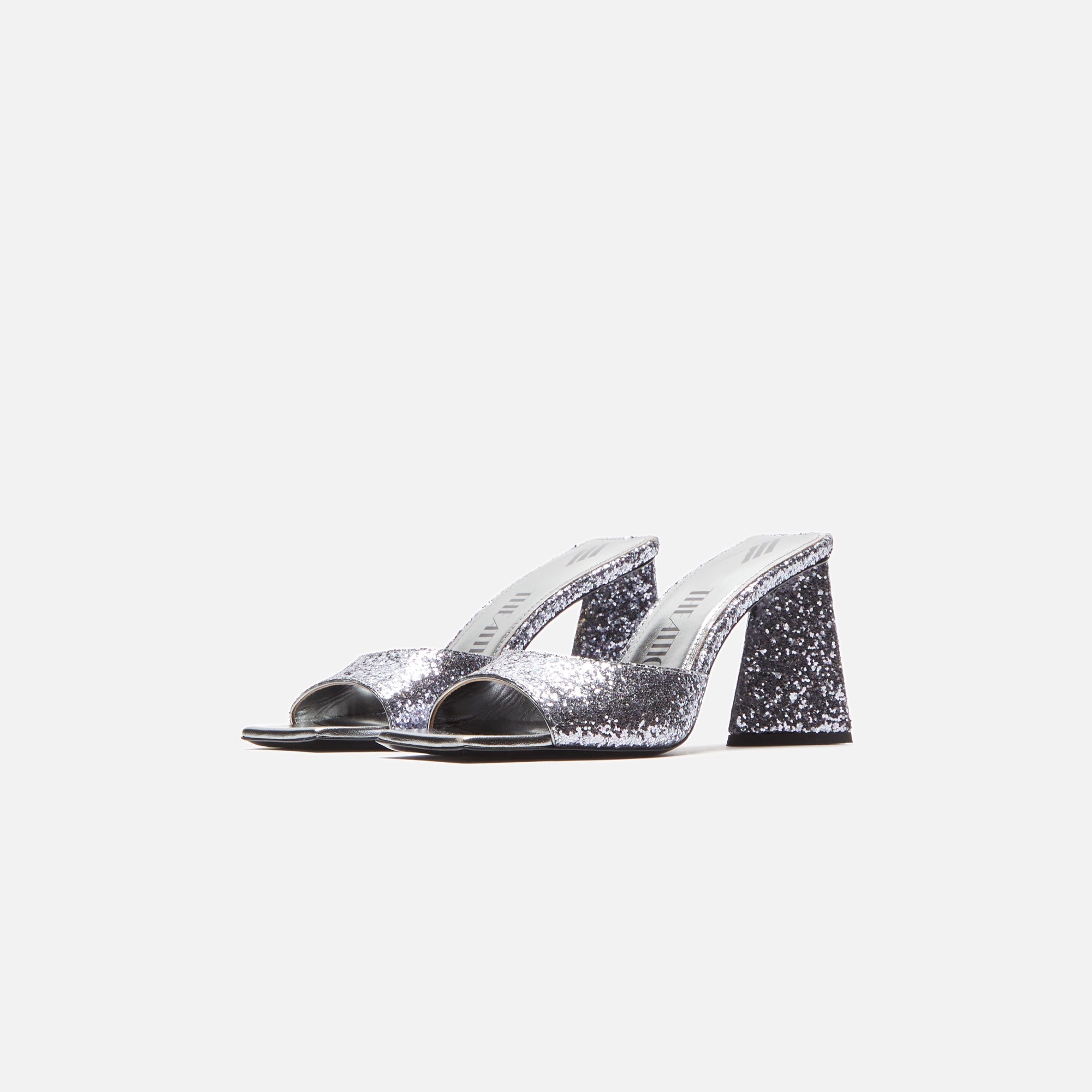 The Attico Mini Devon Mule 85mm - Anthracite – Kith Europe