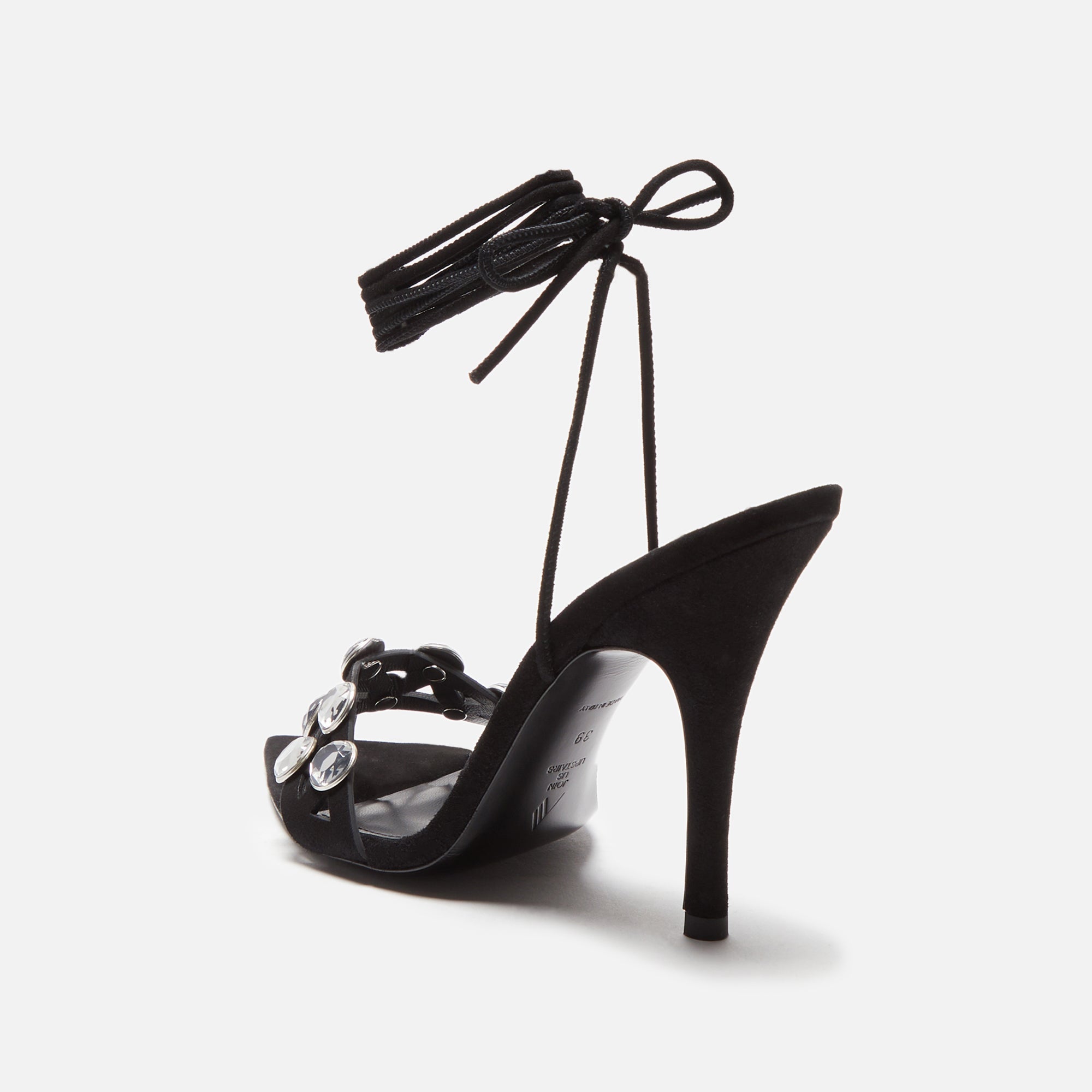 サンダル・ミュール The Attico Sandals GG Mismatched 85 metallic sandals in red - The Attico