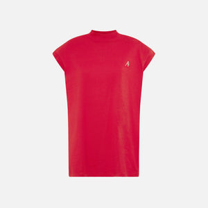 The Attico Laurie Tee - Vibrant Red