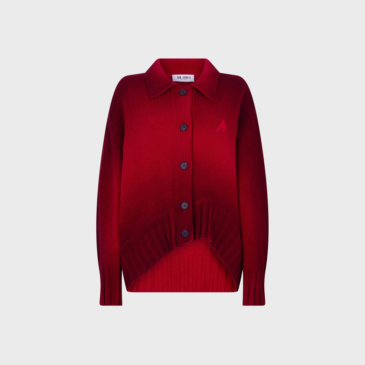The Attico Cardigan - Red