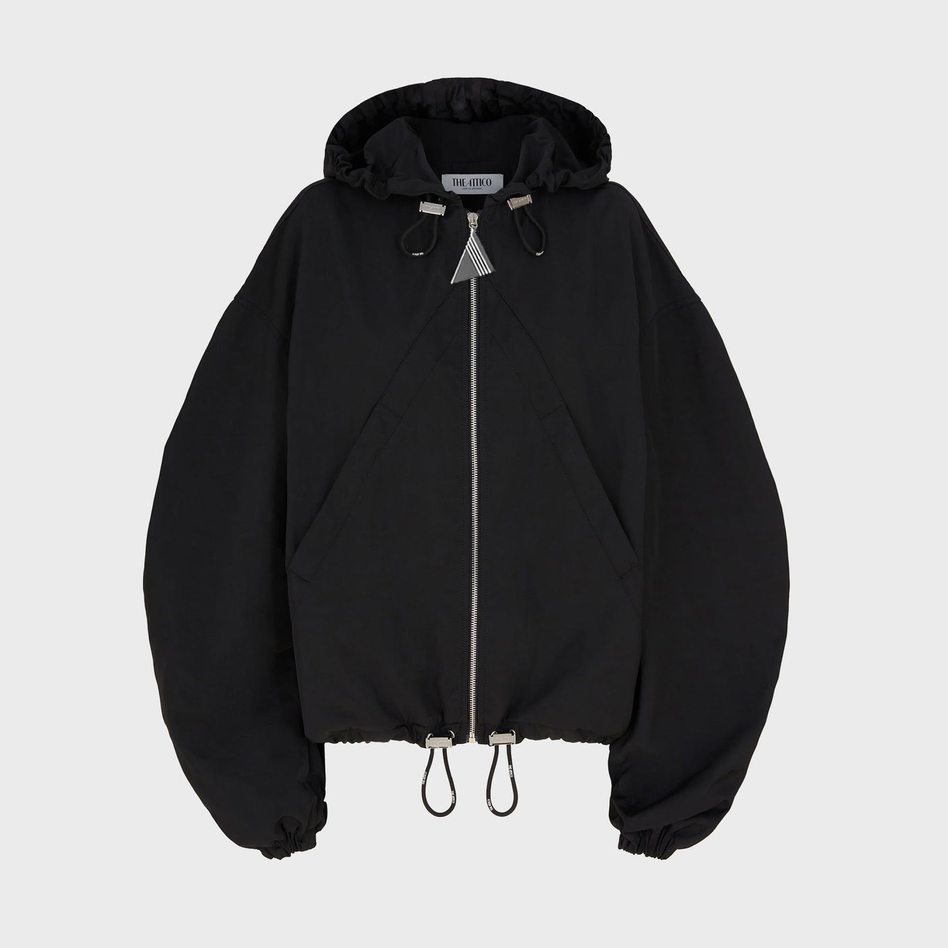 The Attico Bomber Jacket - Black