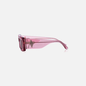 The Attico Mini Marfa Frames - Powder Pink with Pink Lens