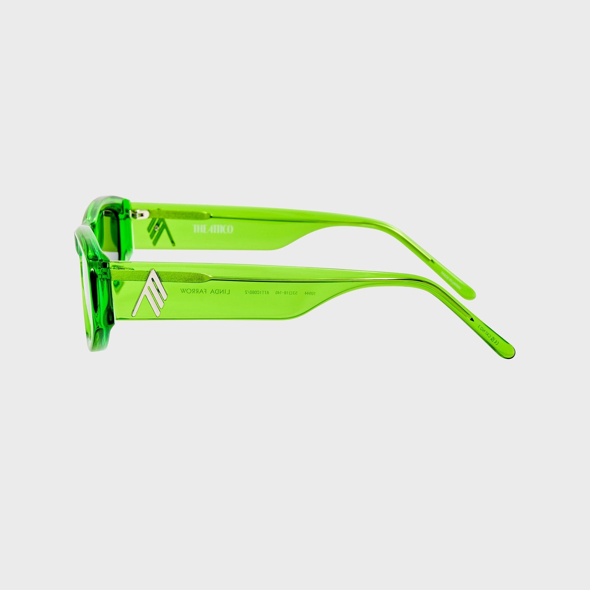 The Attico 80 Sunglasses - Green
