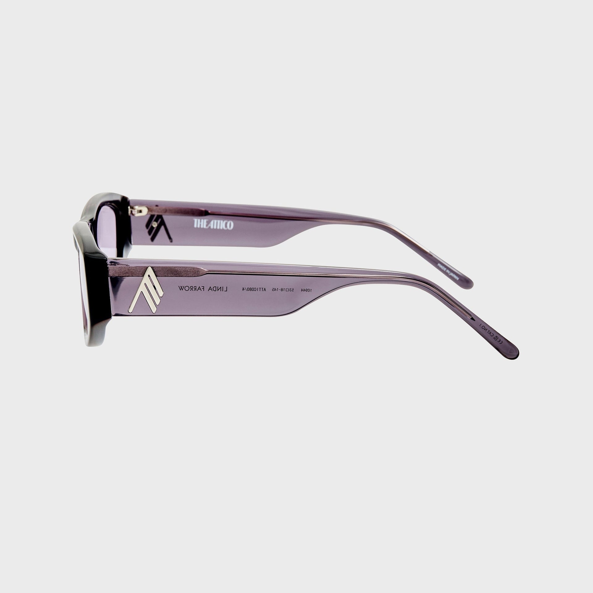The Attico 80 Sunglasses - Purple
