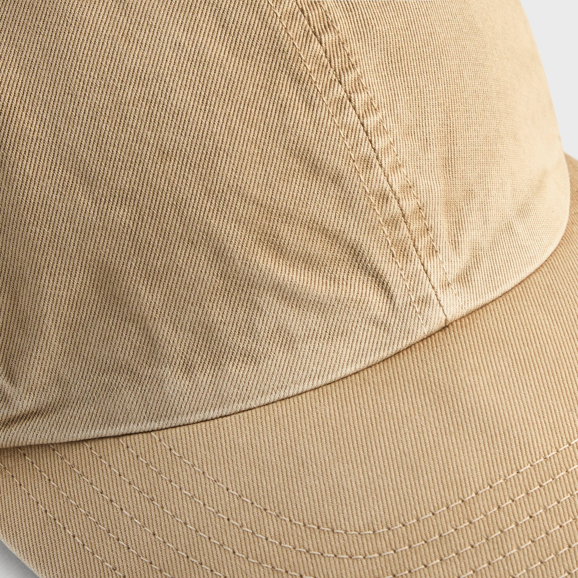 Auralee Garment-Dyed Finx Chino Cap - Light Beige