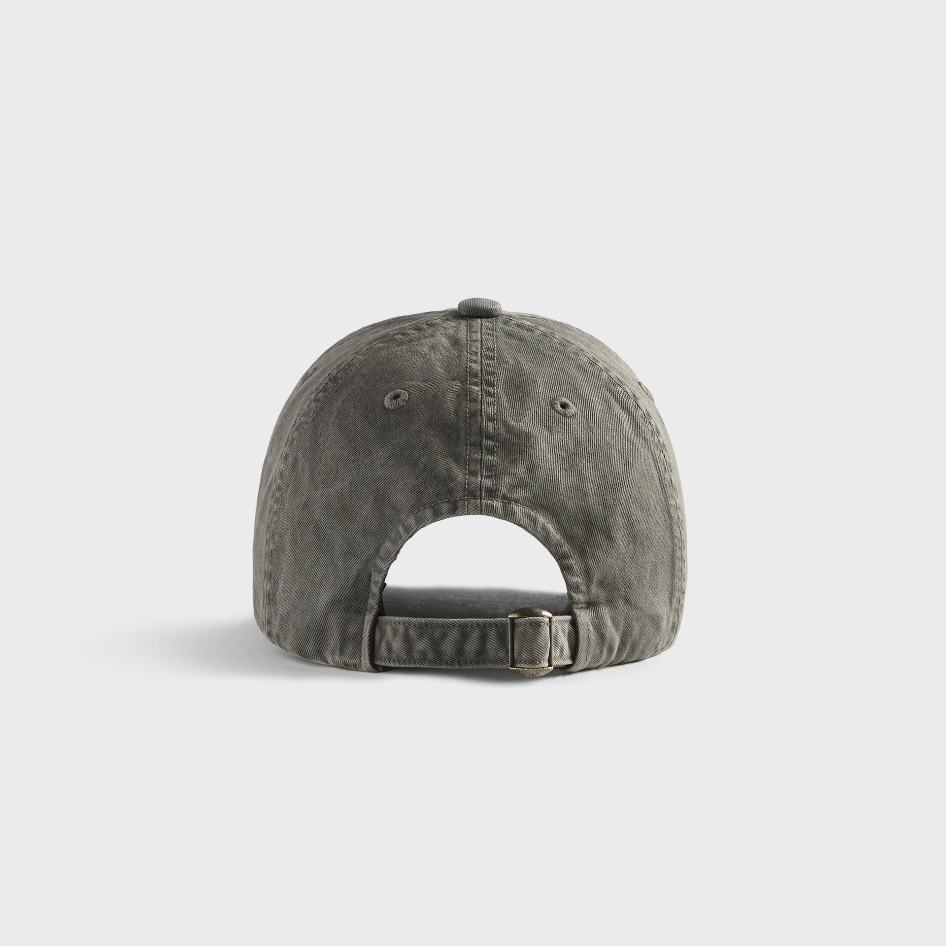 Auralee Garment-Dyed Finx Chino Cap - Ink / Black