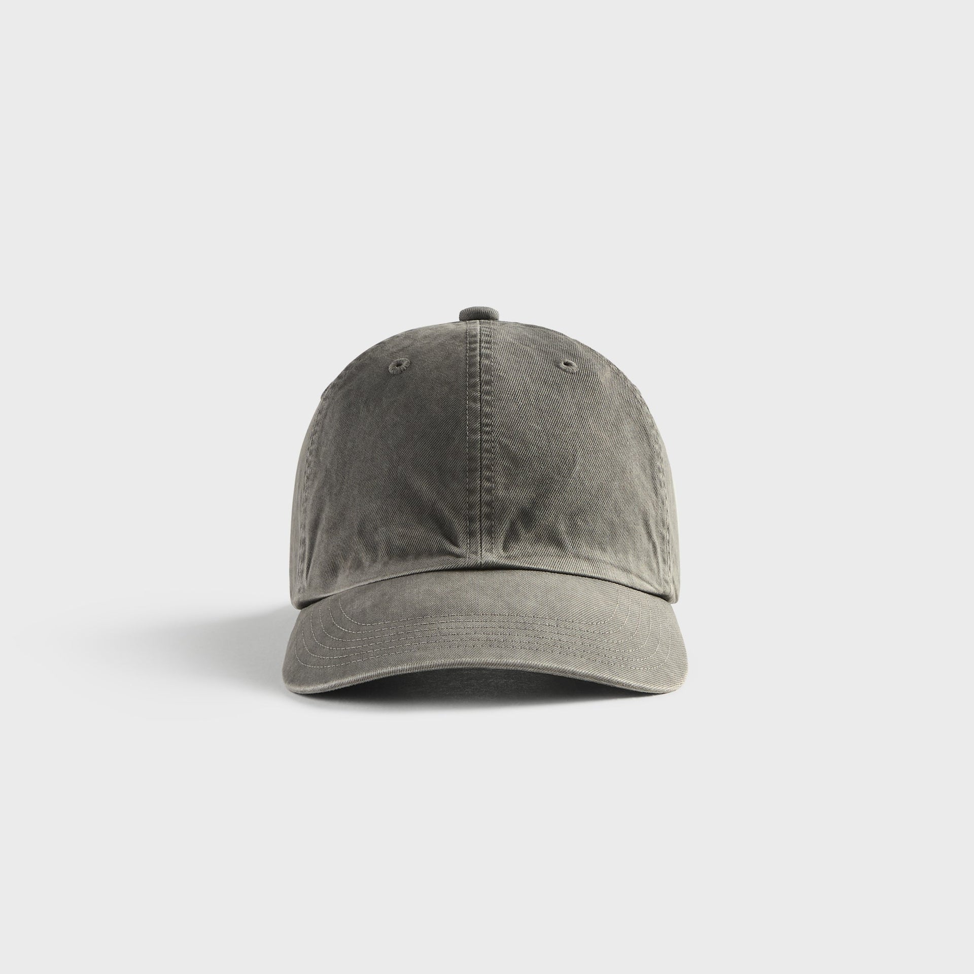 Auralee Garment-Dyed Finx Chino Cap - Ink / Black
