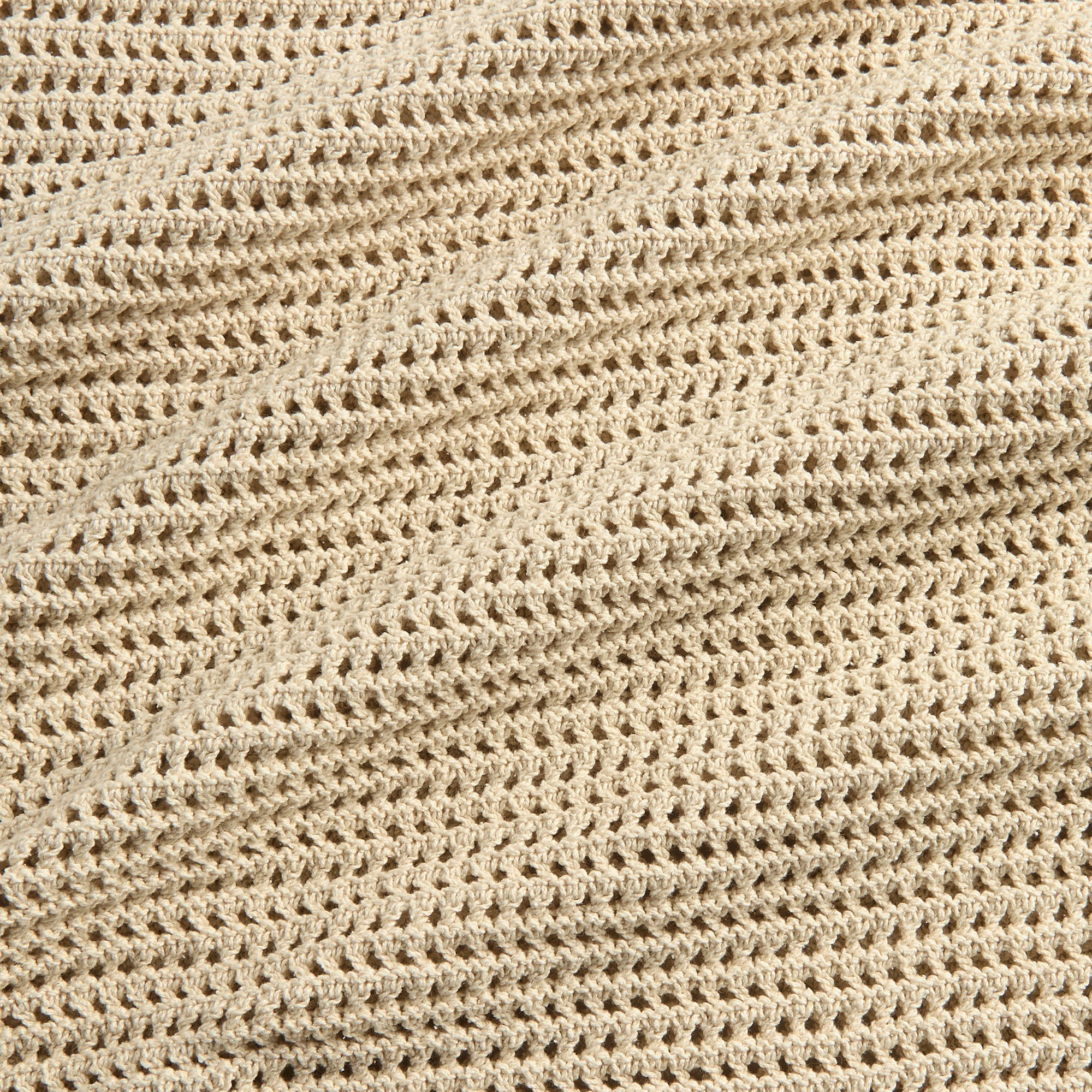 Auralee Tussah Silk Cotton Mesh Knit Skipper Polo - Ivory – Kith