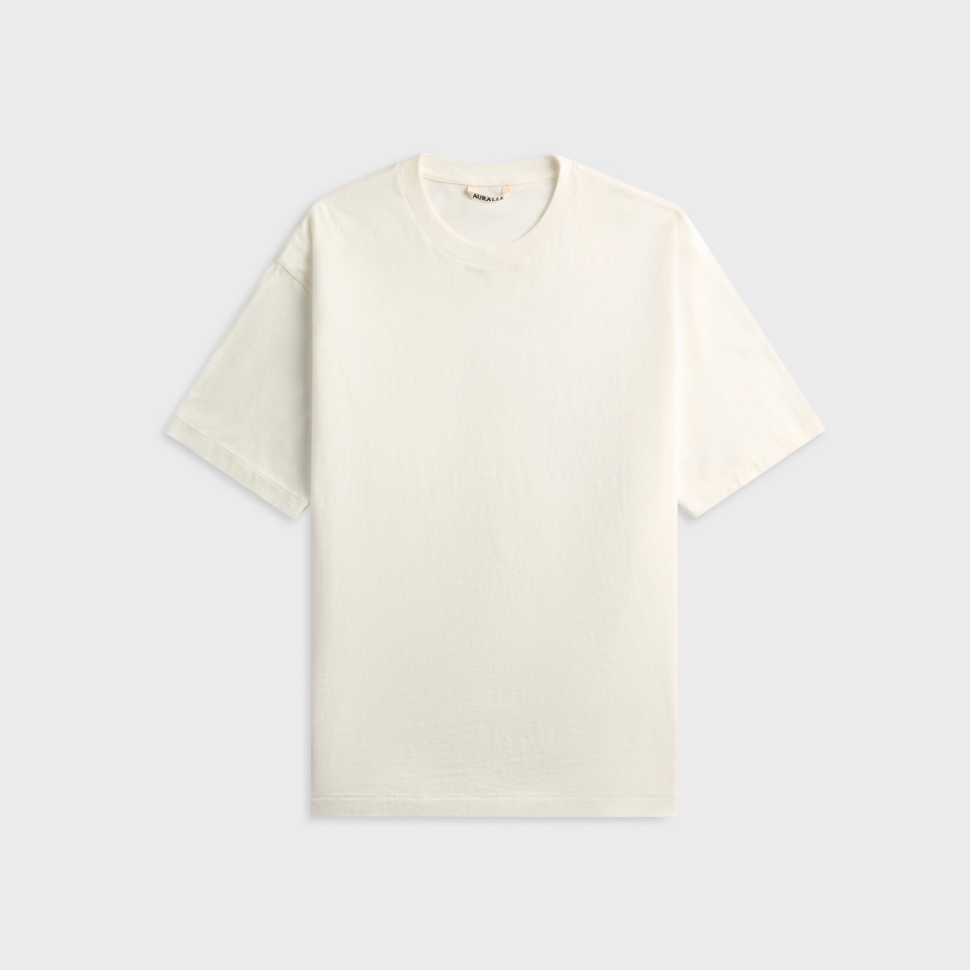 Auralee Brushed Organic Cotton Jersey Tee - White – Kith Europe