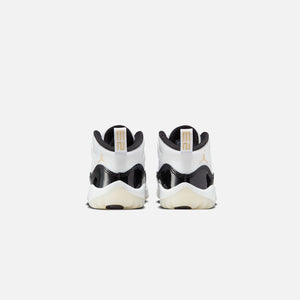 Nike TD Air Jordan 11 Retro - White / Black / Metallic Gold