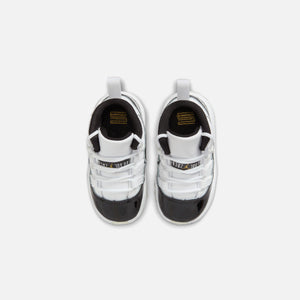 Nike TD Air Jordan 11 Retro - White / Black / Metallic Gold