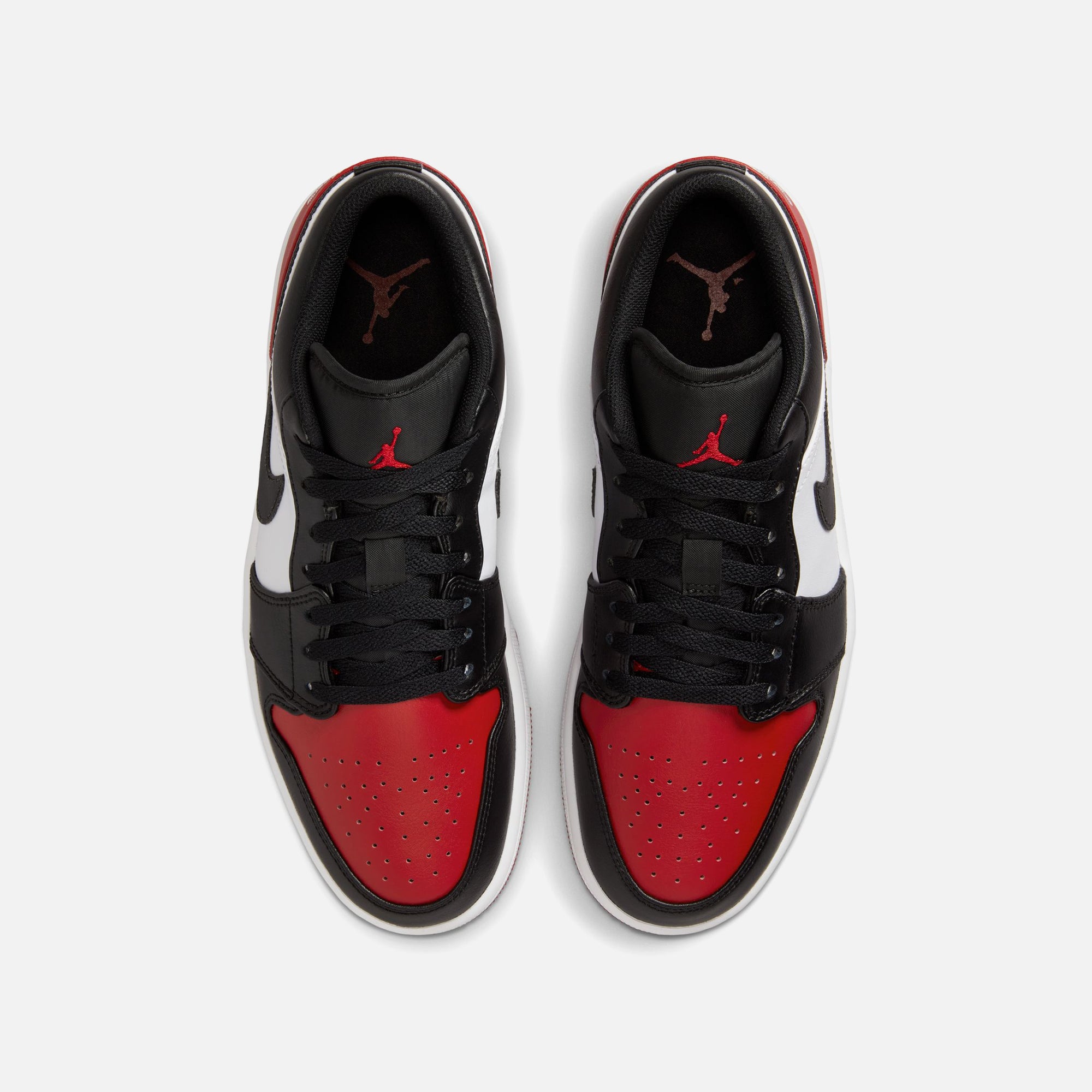 Jordan Air Jordan 1 Low - White / Black / Varsity Red – Kith