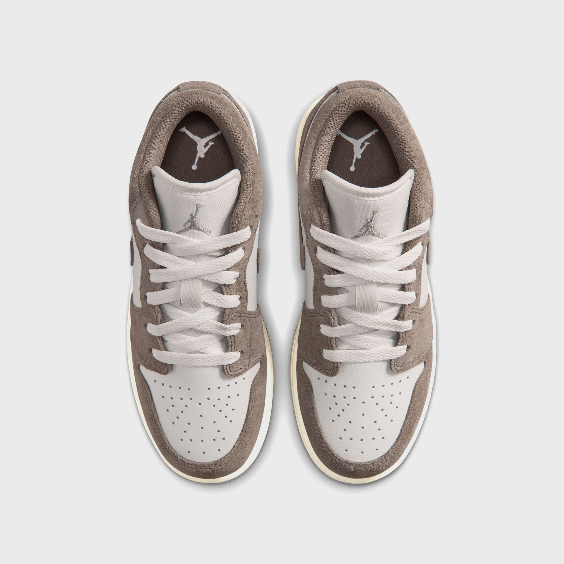Jordan GS Air Jordan 1 Low - Olive Grey / Enigma Stone / Summit White / Pale Ivory
