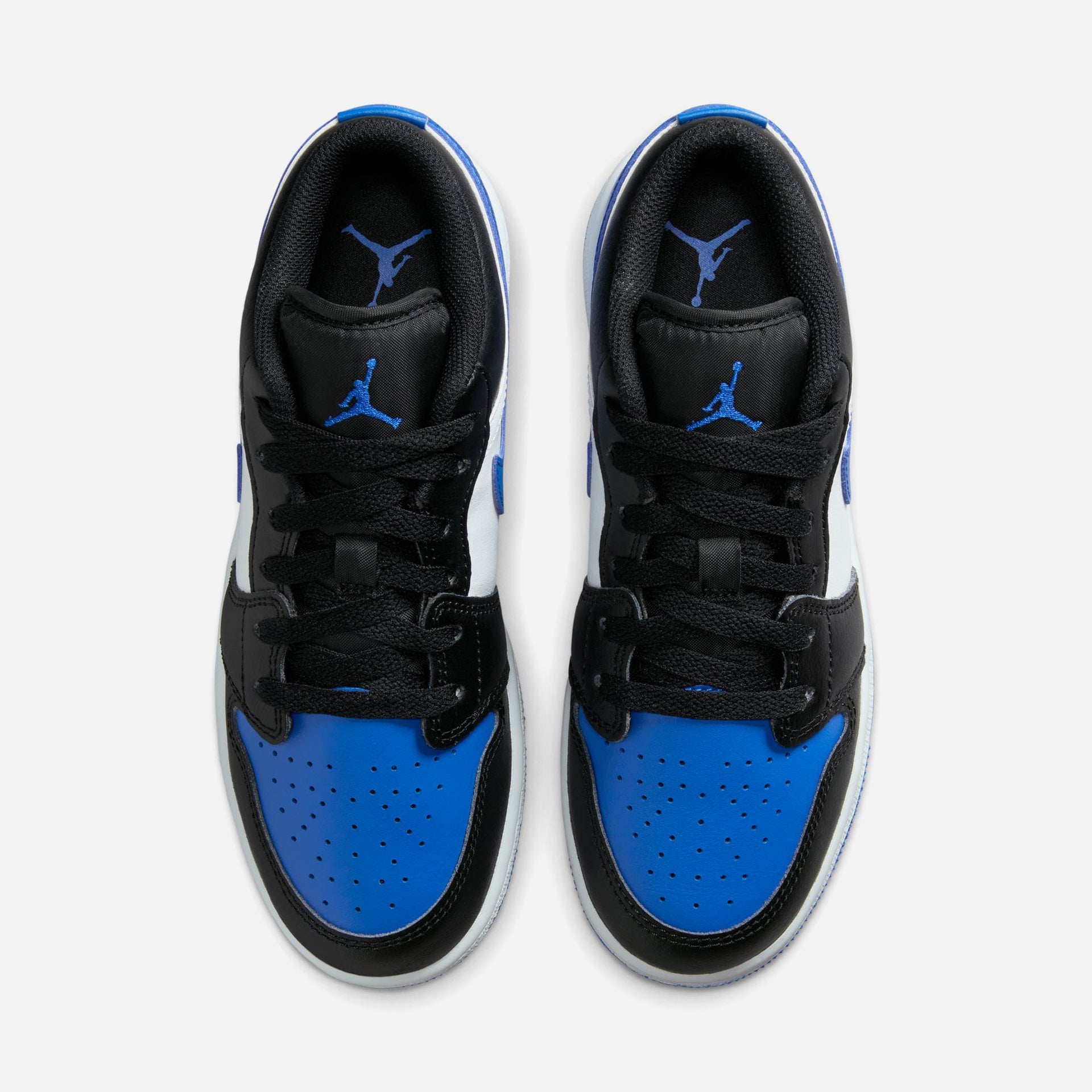 Jordan GS Air Jordan 1 Low - White / Royal Blue / Black
