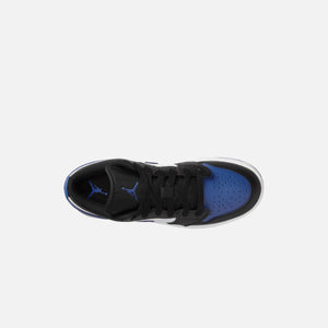 Nike GS Air Jordan 1 Low - White / Royal Blue / Black