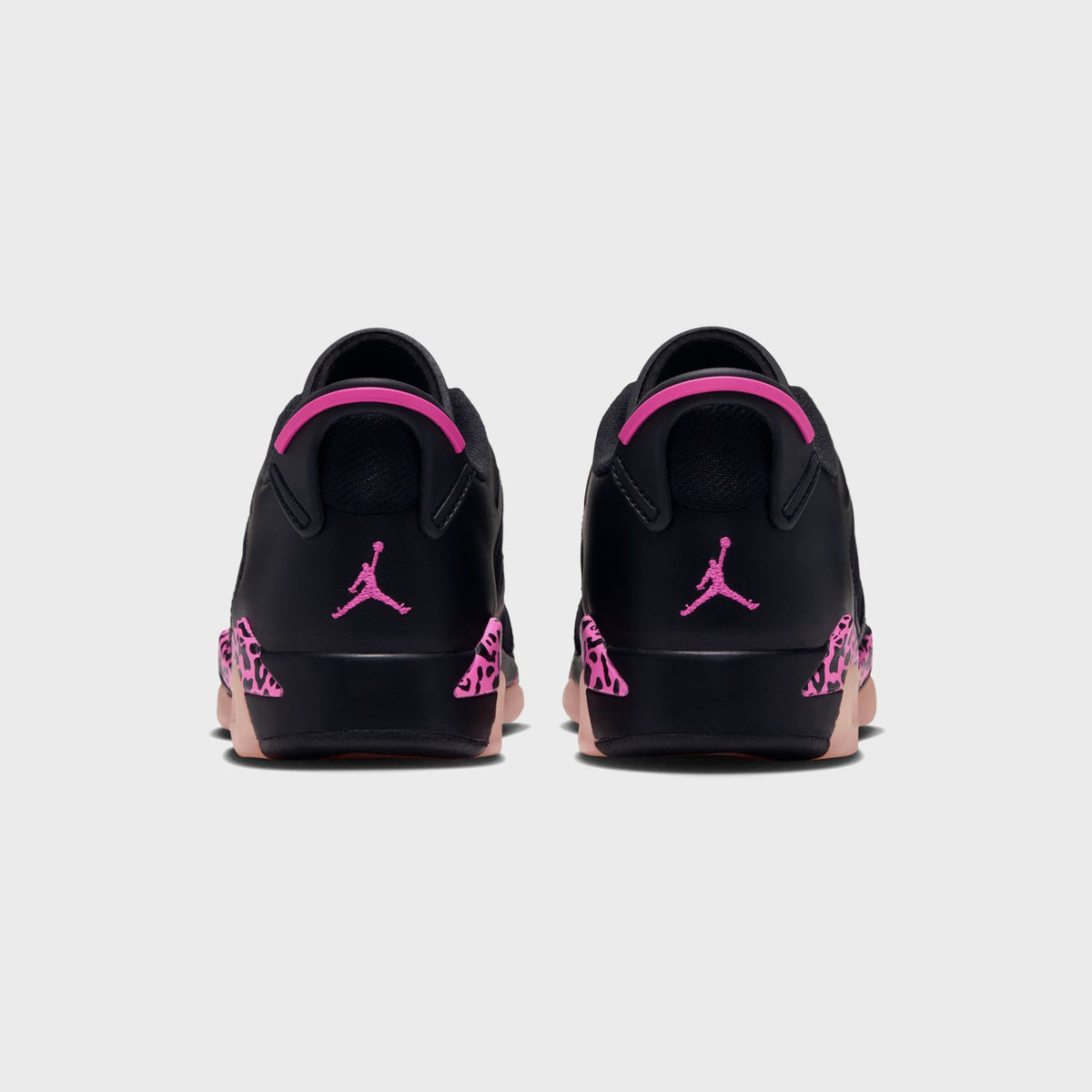 Jordan GS Air Jordan 6 Retro Low - Black / Pink Foam / Laser Fuchsia
