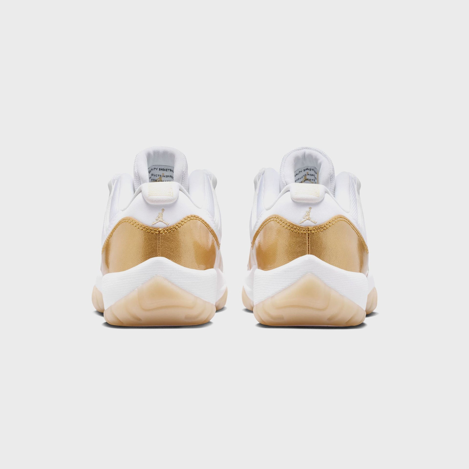 Jordan WMNS Air Jordan 11 Low - White / Metallic Gold