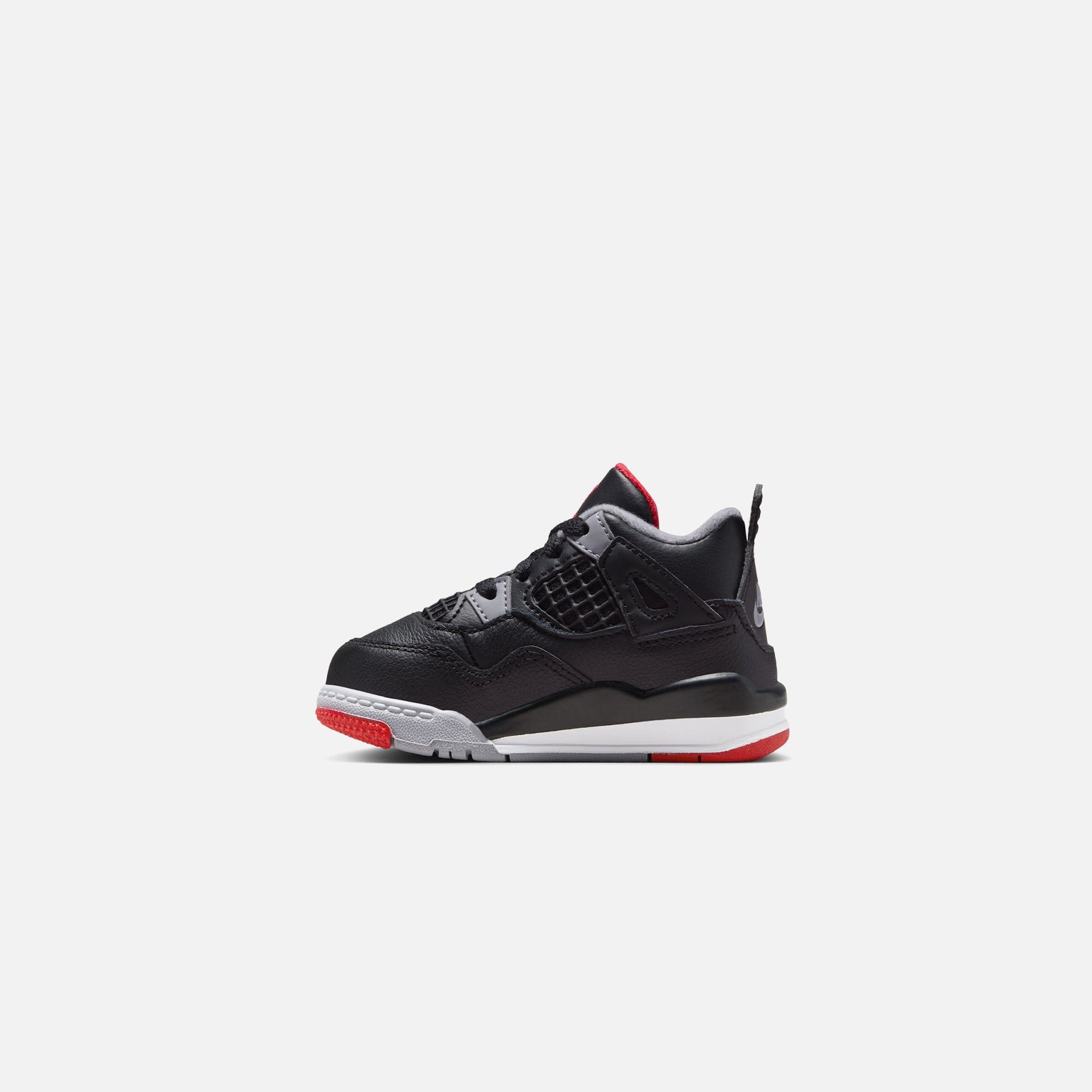 Jordan TD Air Jordan 4 Retro - Black / Fire Red / Cement Grey / Summit White