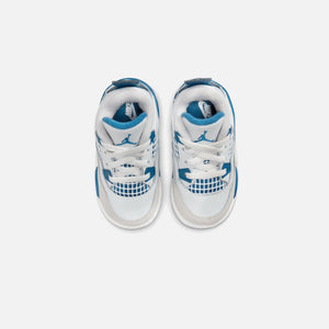 Jordan TD Air Jordan 4 Retro - Off White / Military Blue / Neutral