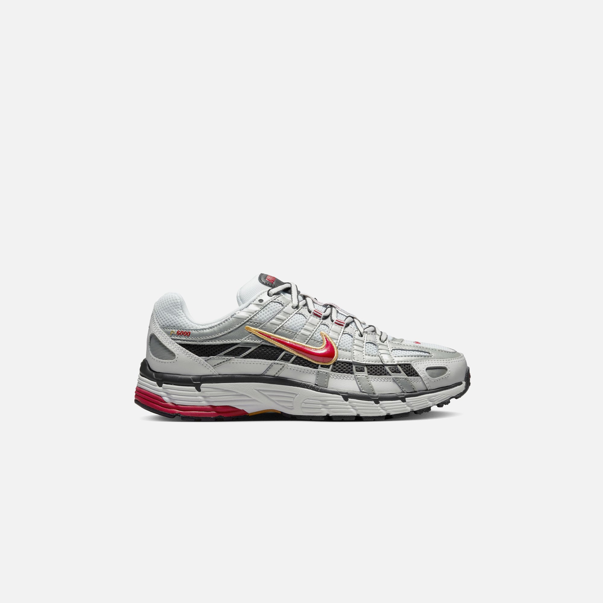 Nike WMNS P-6000 - White / Varsity Red / MTLC Platinum – Kith Europe