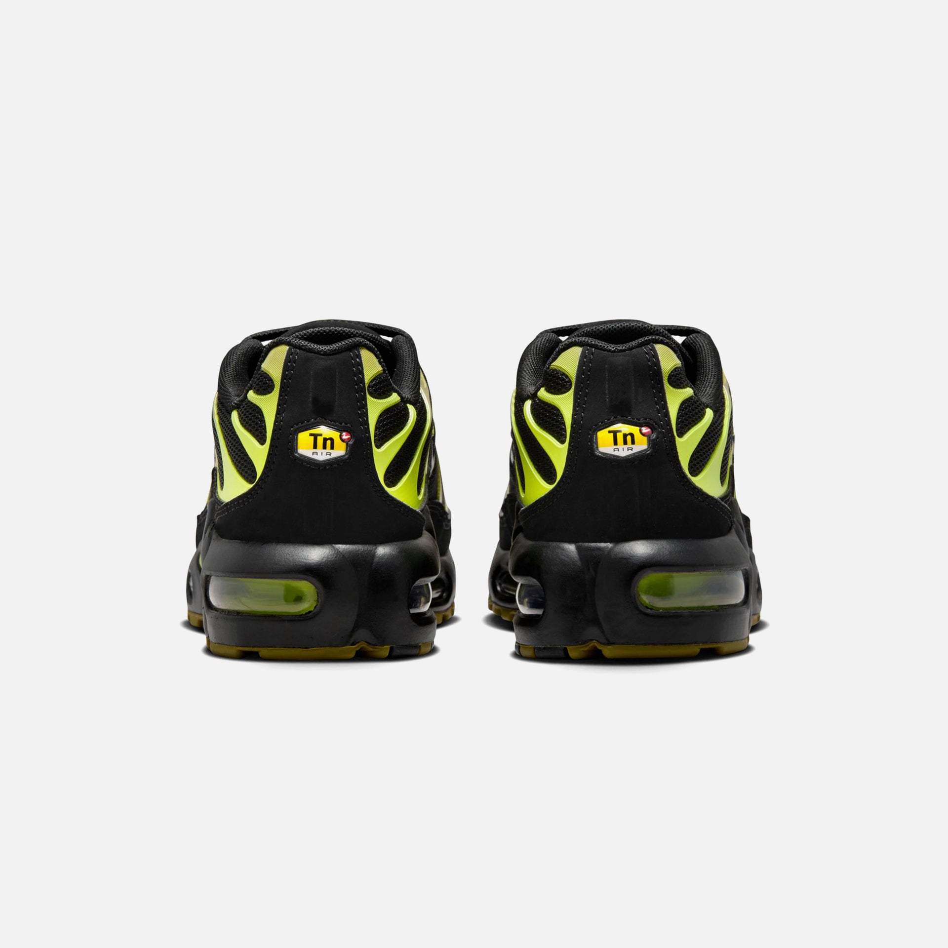 Nike GS Air Max Plus  - Black / Cyber / Pacific Moss