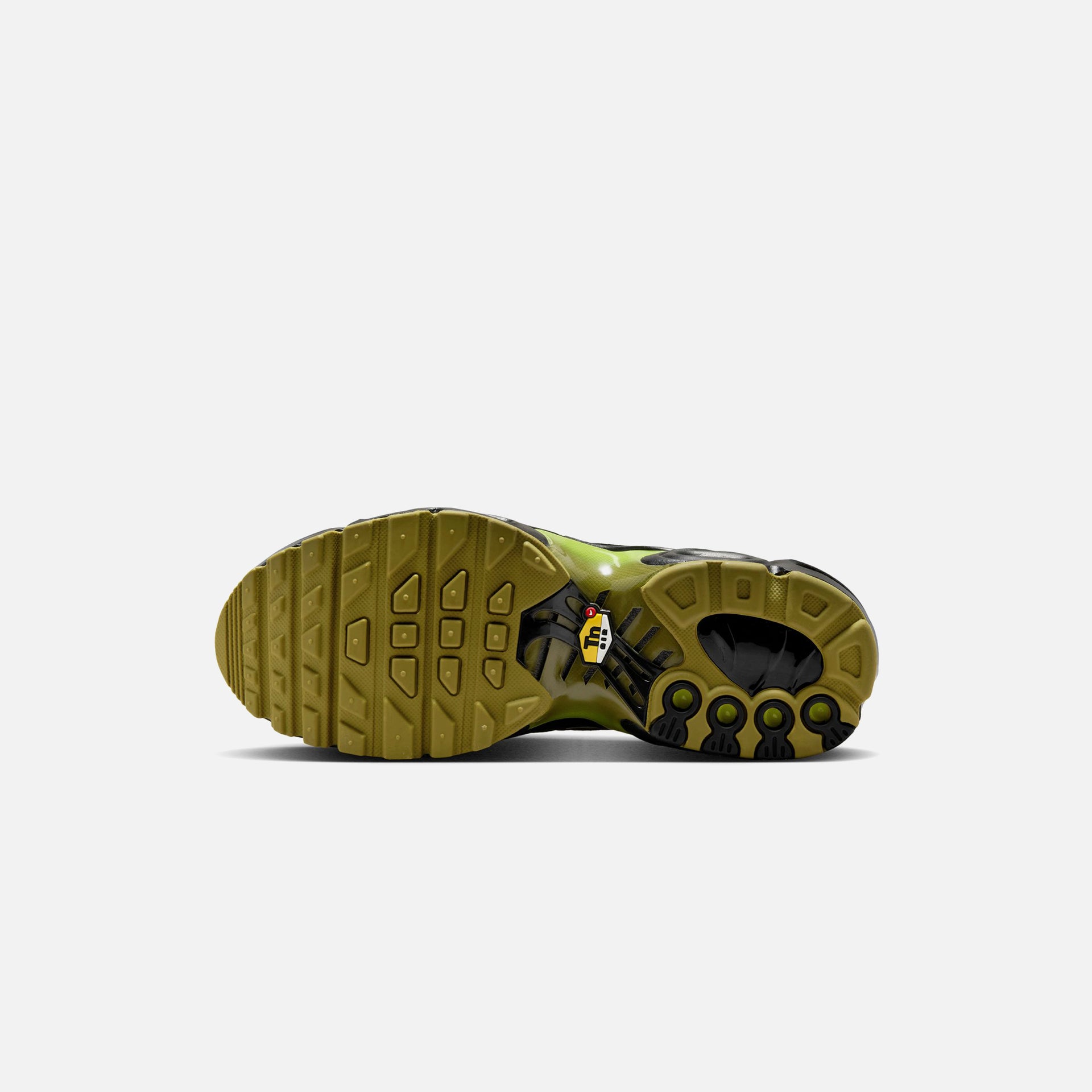 Nike GS Air Max Plus  - Black / Cyber / Pacific Moss