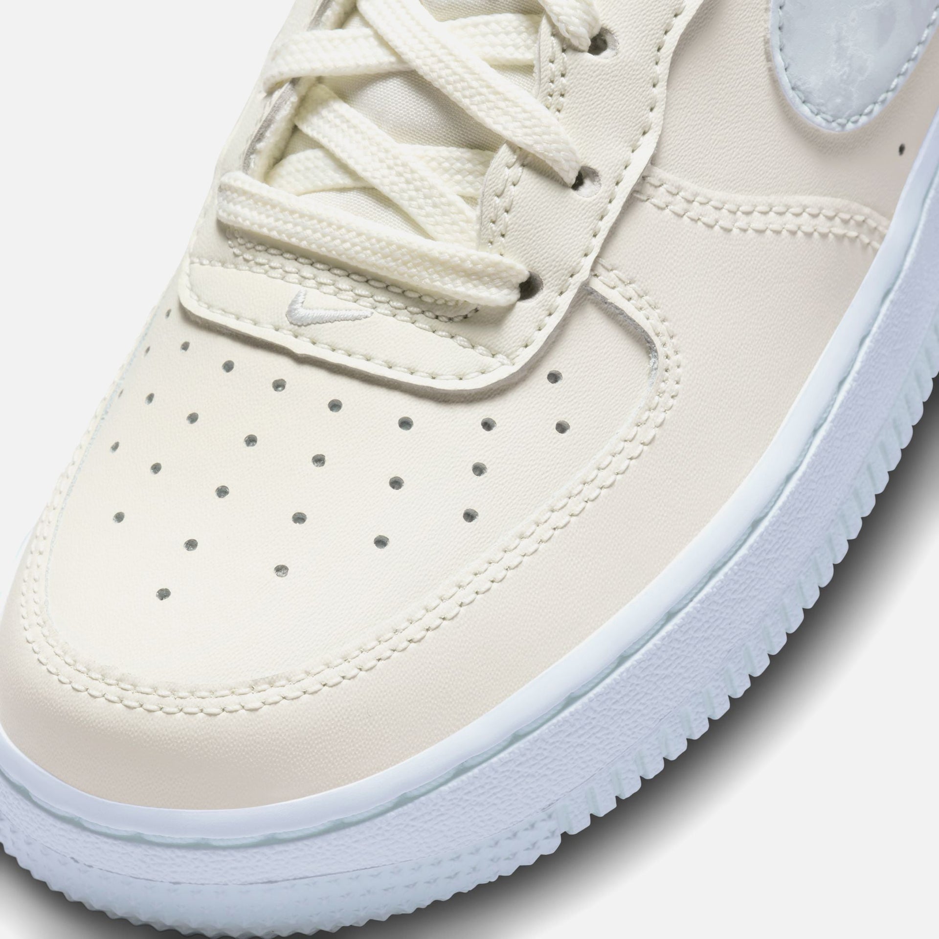 Nike GS Air Force 1 - Pale Ivory / Football Grey / Sea Glass / White