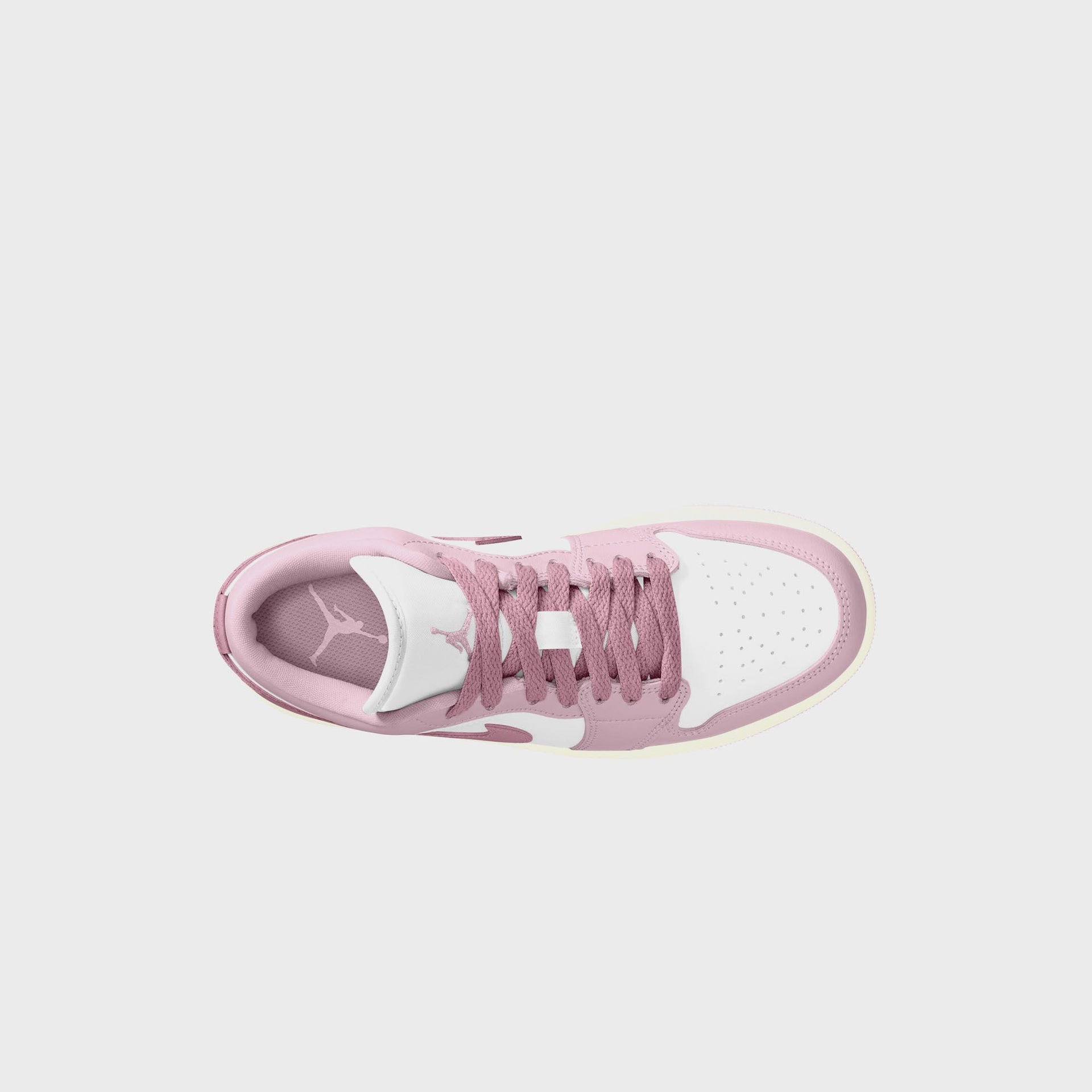 Jordan WMNS Air Jordan 1 Low - Iced Carmine / White / Elemental Pink / Sail