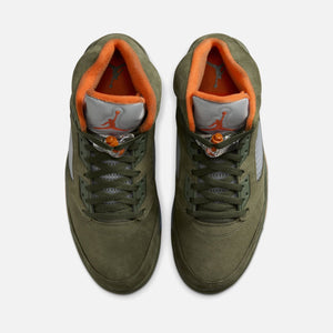 Nike Air Jordan 5 Retro - Army Olive / Solar Orange