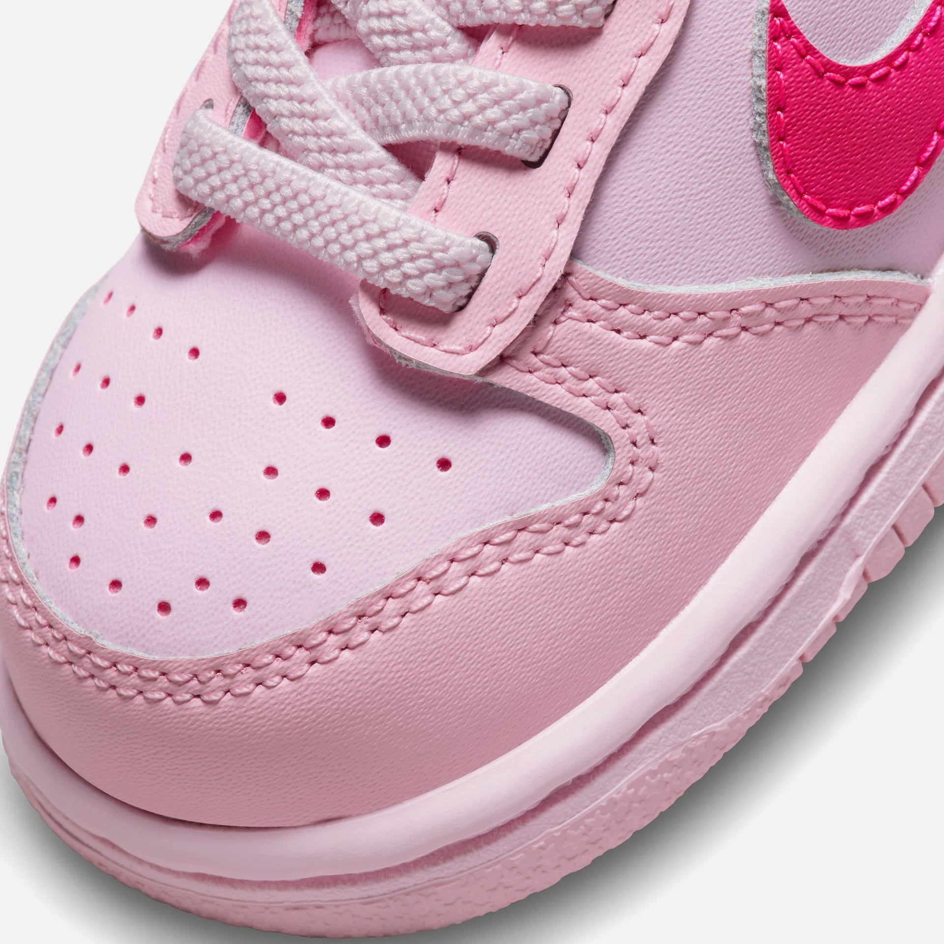 Nike TD Dunk Low - Soft Pink / Pink Foam / Hyper Pink