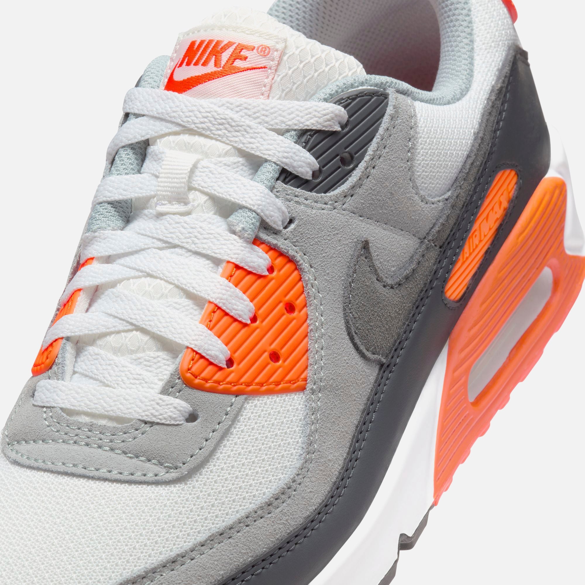 white orange nike air max