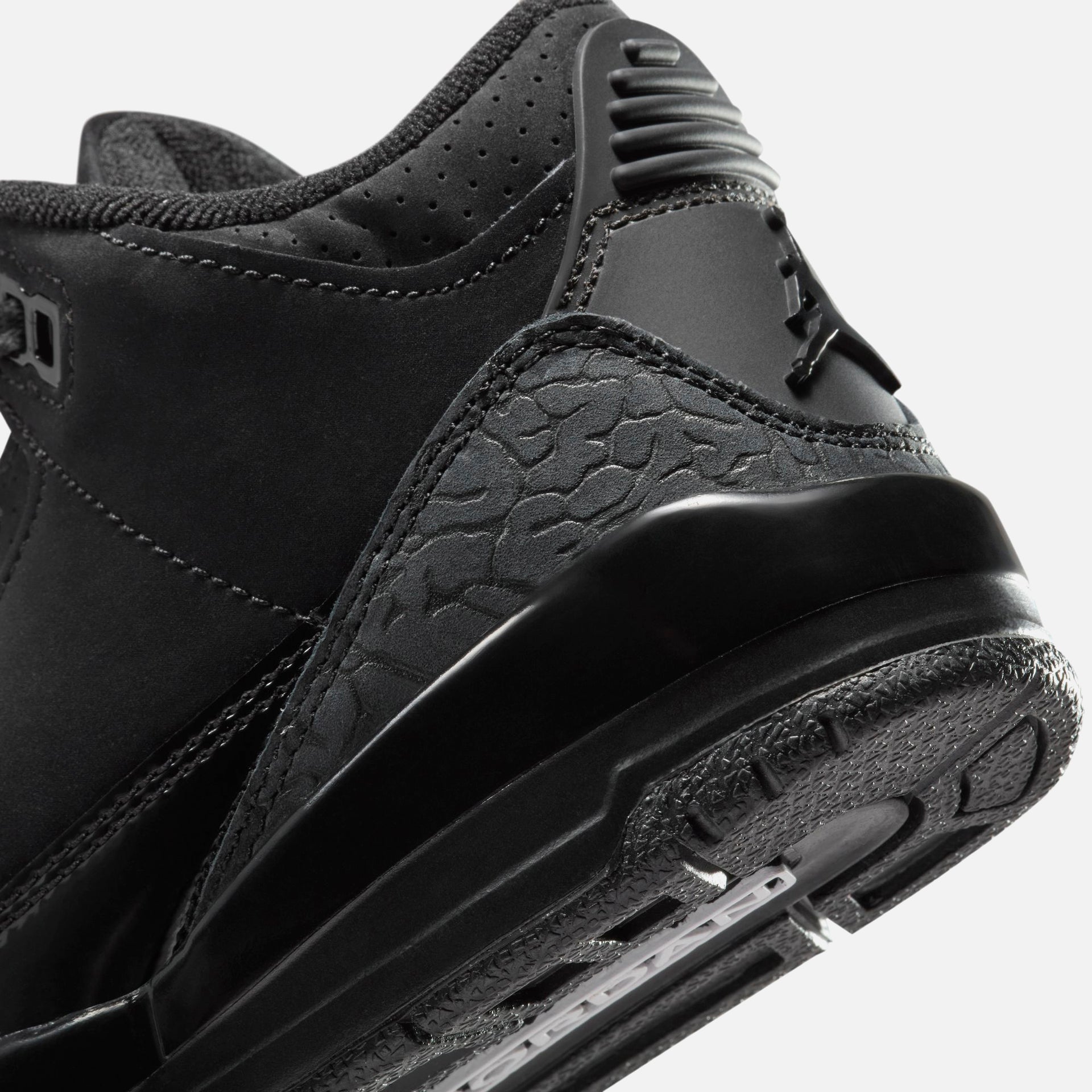 Jordan PS Air Jordan 3 Retro - Black / Dark Charcoal / Black