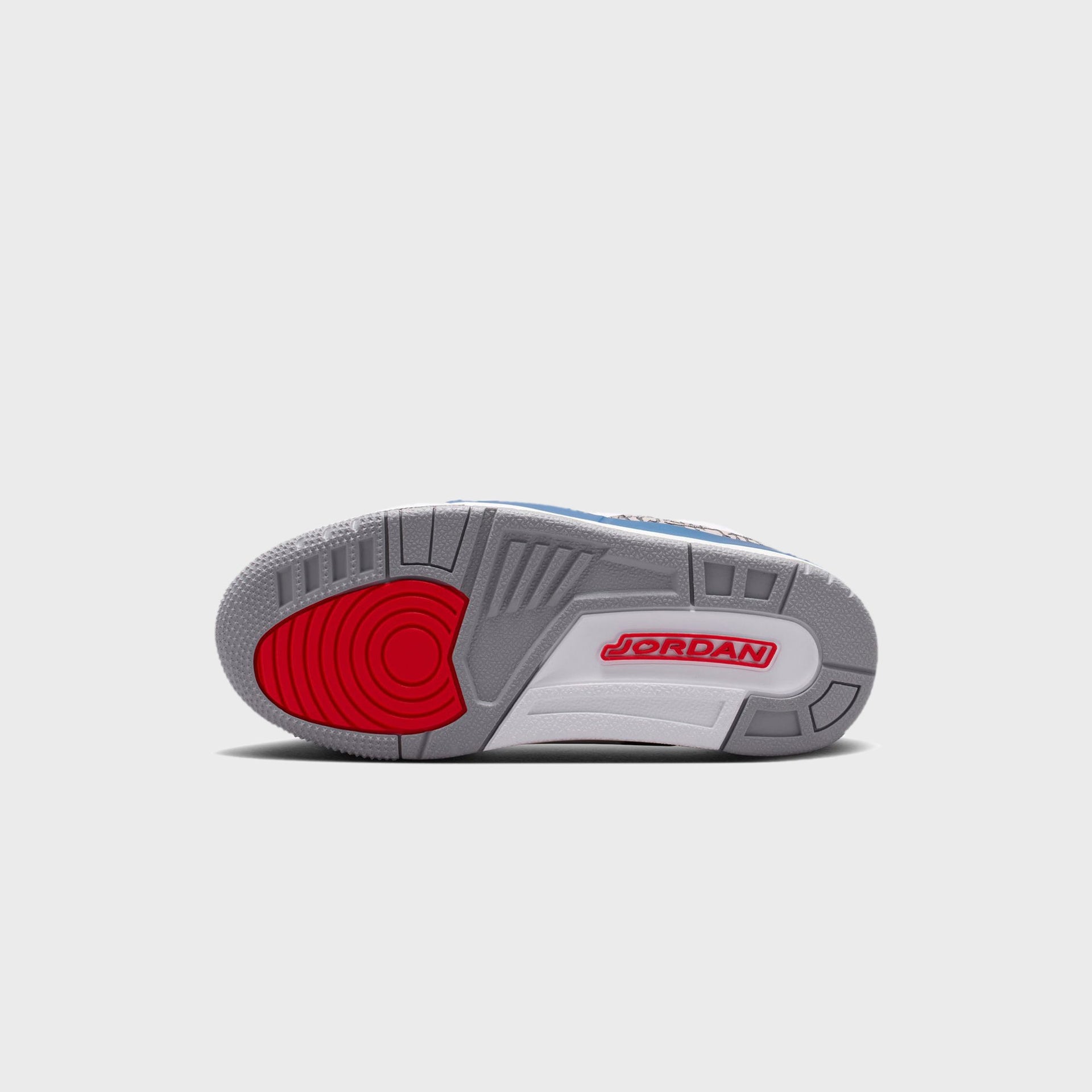 Jordan PS Jordan 3 Retro - White / True Blue / Cement Grey / Fire Red