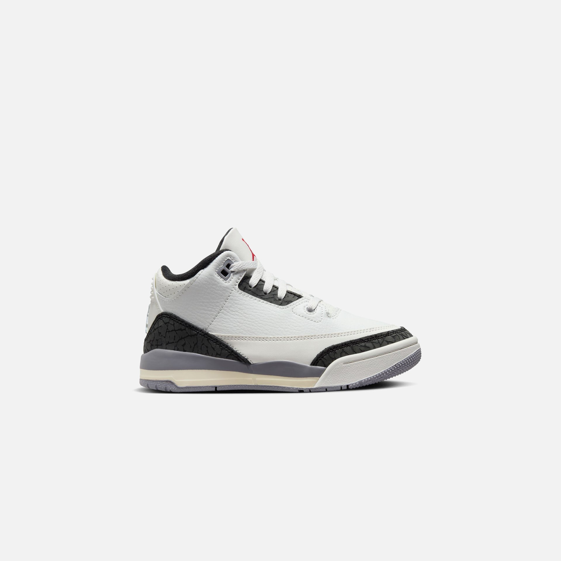 Jordan PS Air Jordan 3 Retro - Summit White / Fire Red / Cement Grey