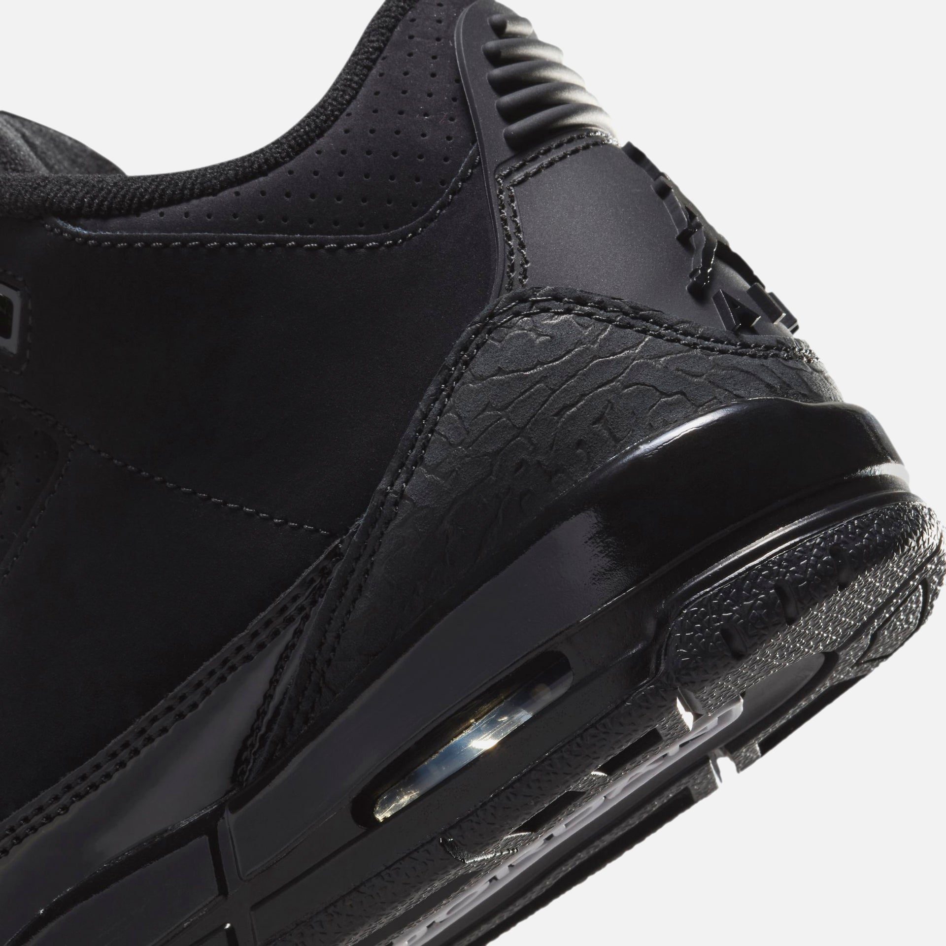 Jordan GS Air Jordan 3 Retro - Black / Dark Charcoal / Black