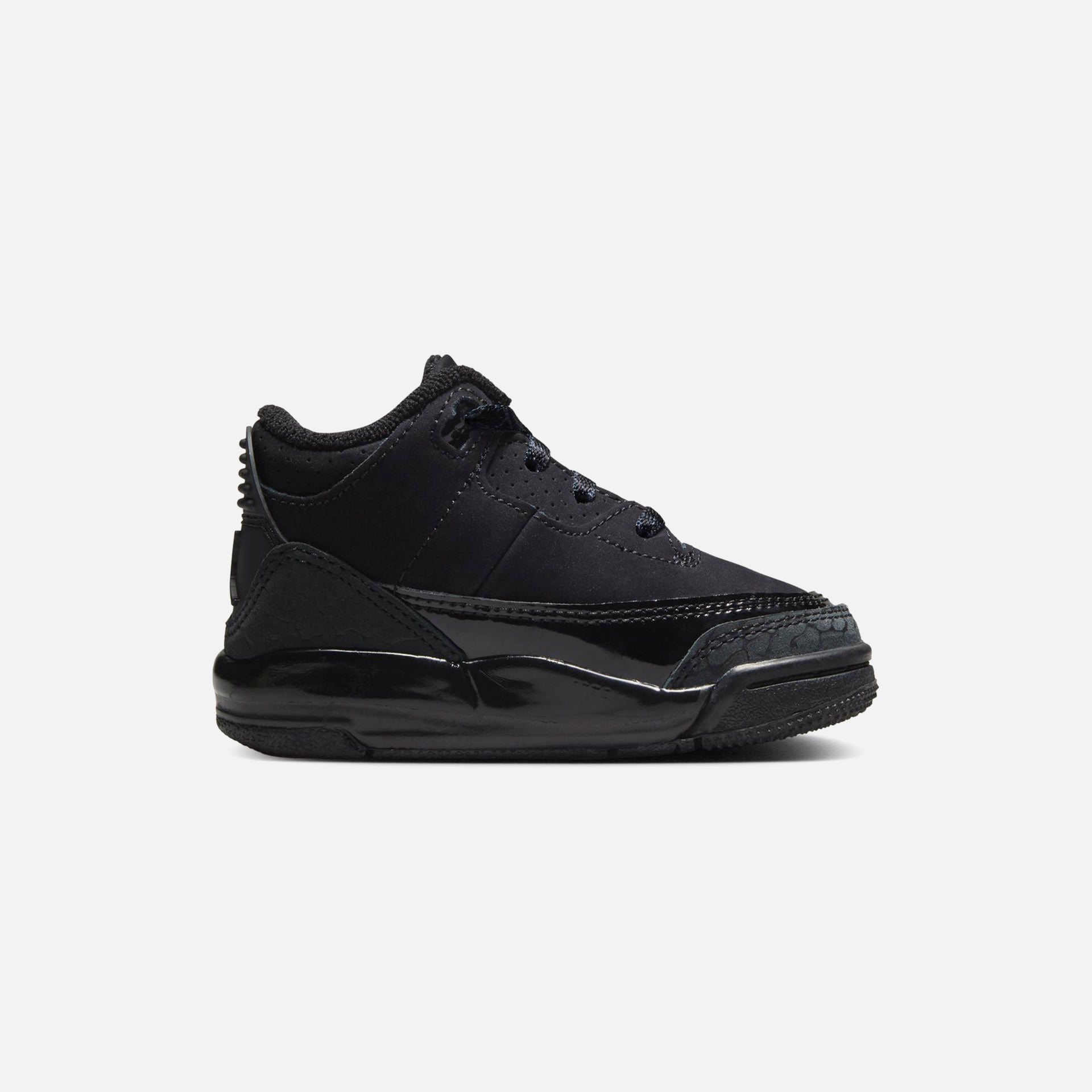 Jordan TD Air Jordan 3 Retro - Black / Dark Charcoal / Black