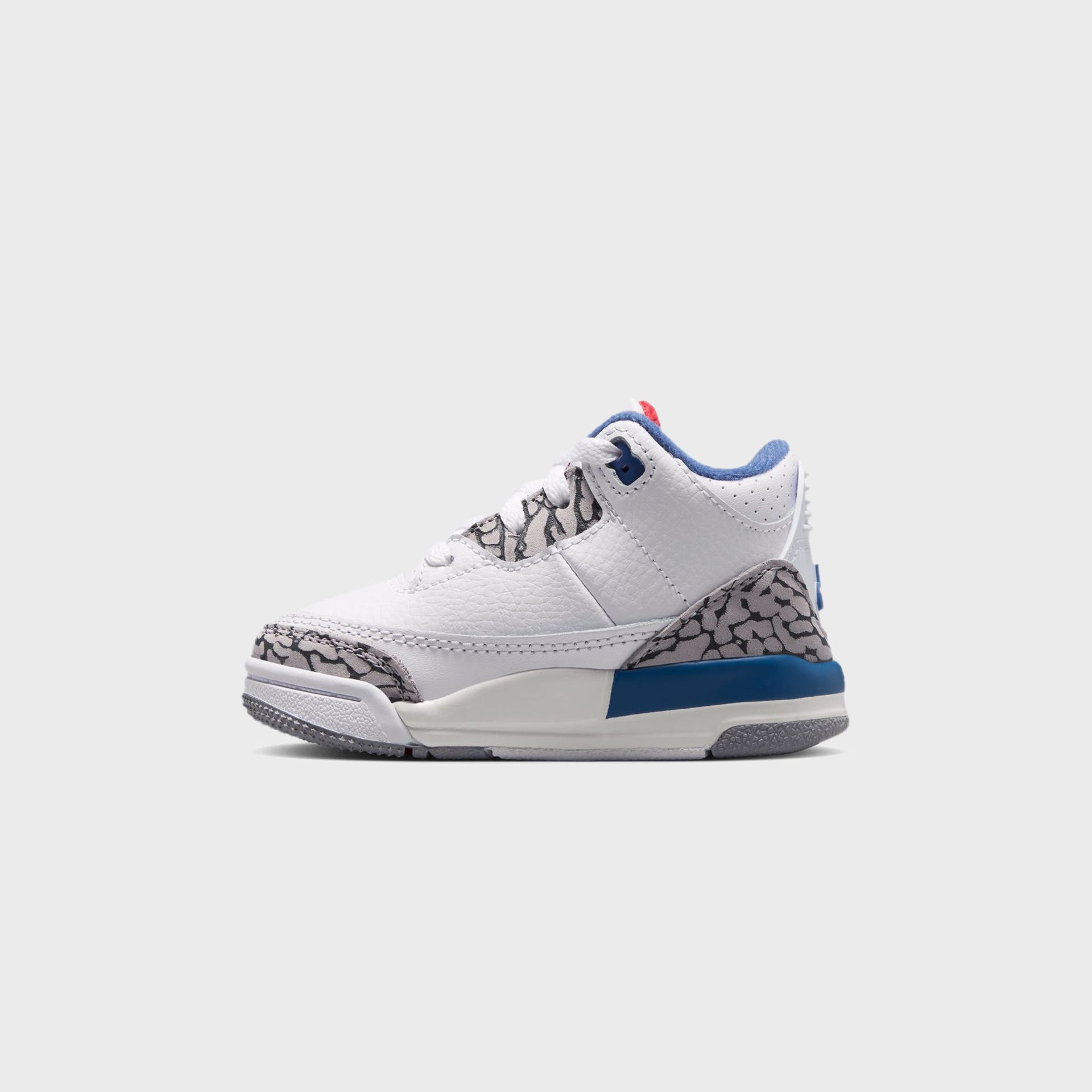 Jordan TD Jordan 3 Retro - White / True Blue / Cement Grey / Fire Red
