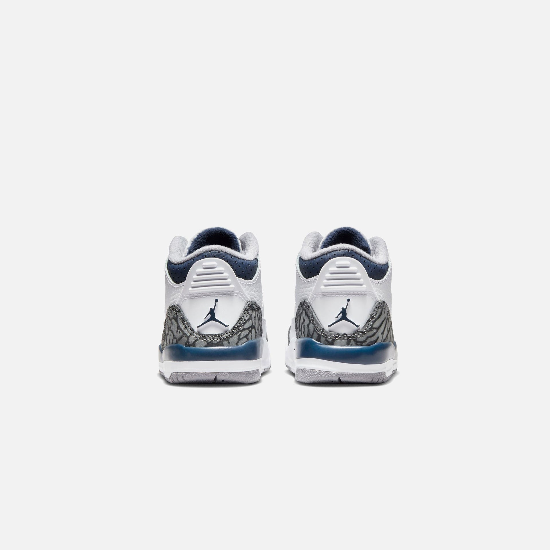 Jordan TD Air Jordan 3 Retro - White / Midnight Navy / Cement Grey / Black