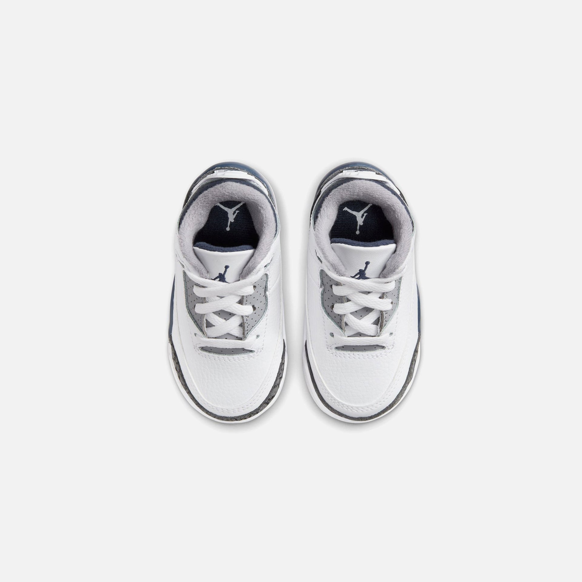 Jordan TD Air Jordan 3 Retro - White / Midnight Navy / Cement Grey / Black