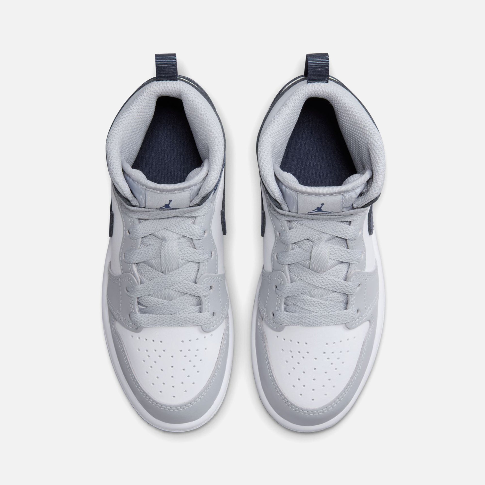Nike Air Jordan Pre-School Air Jordan 1 Mid - White / Midnight